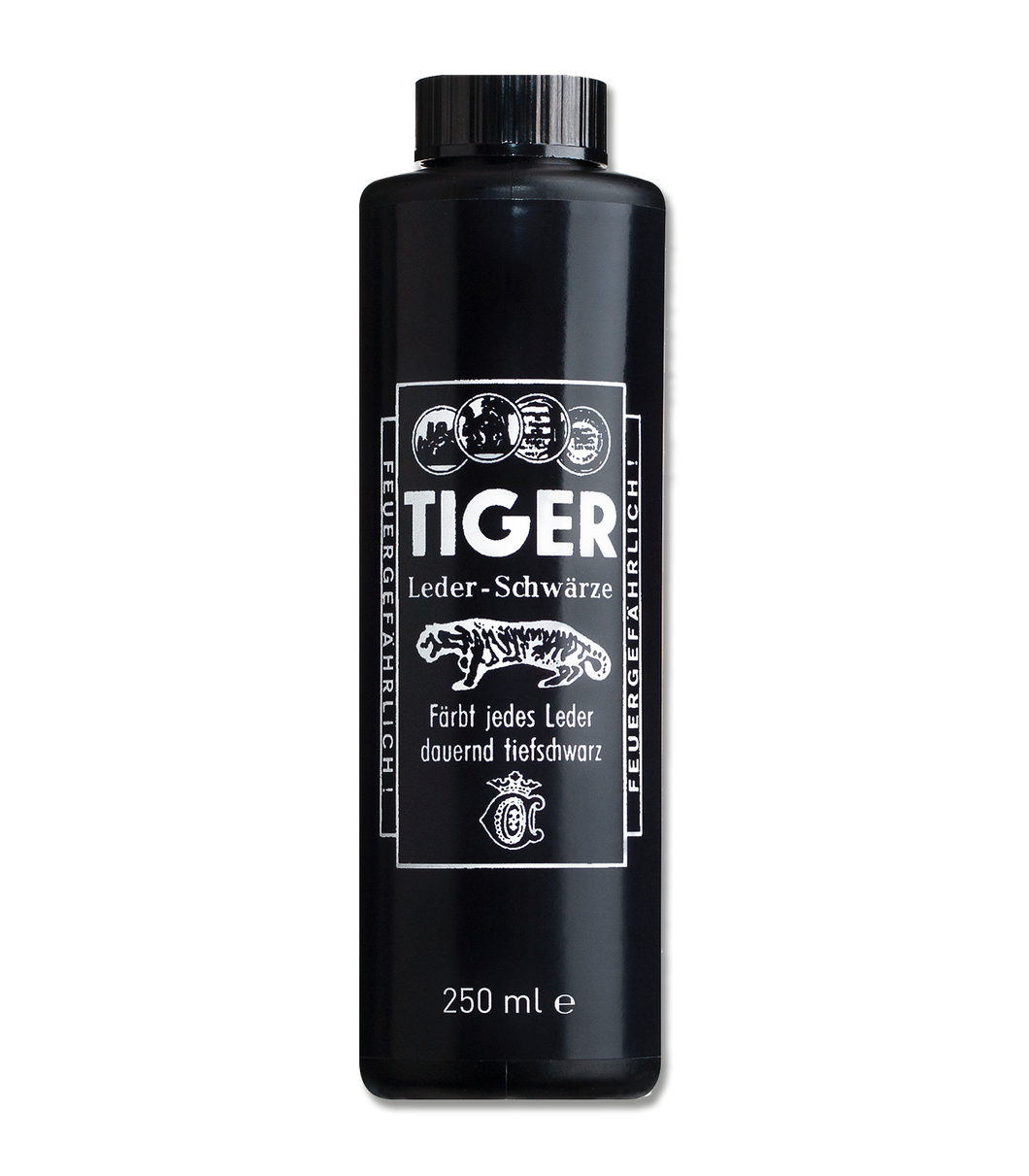 Tiger Leder-Schwärze, 250 ml